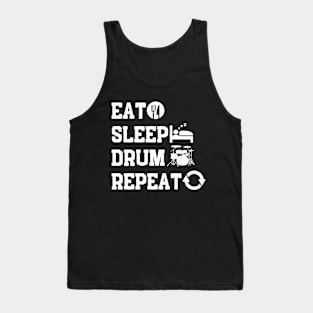 Eat Slee Drum Repeat Tank Top